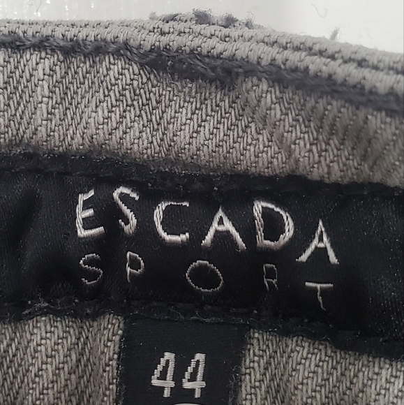 Escada Sport Faded Gray Jeans Size 44 - Picture 4 of 8